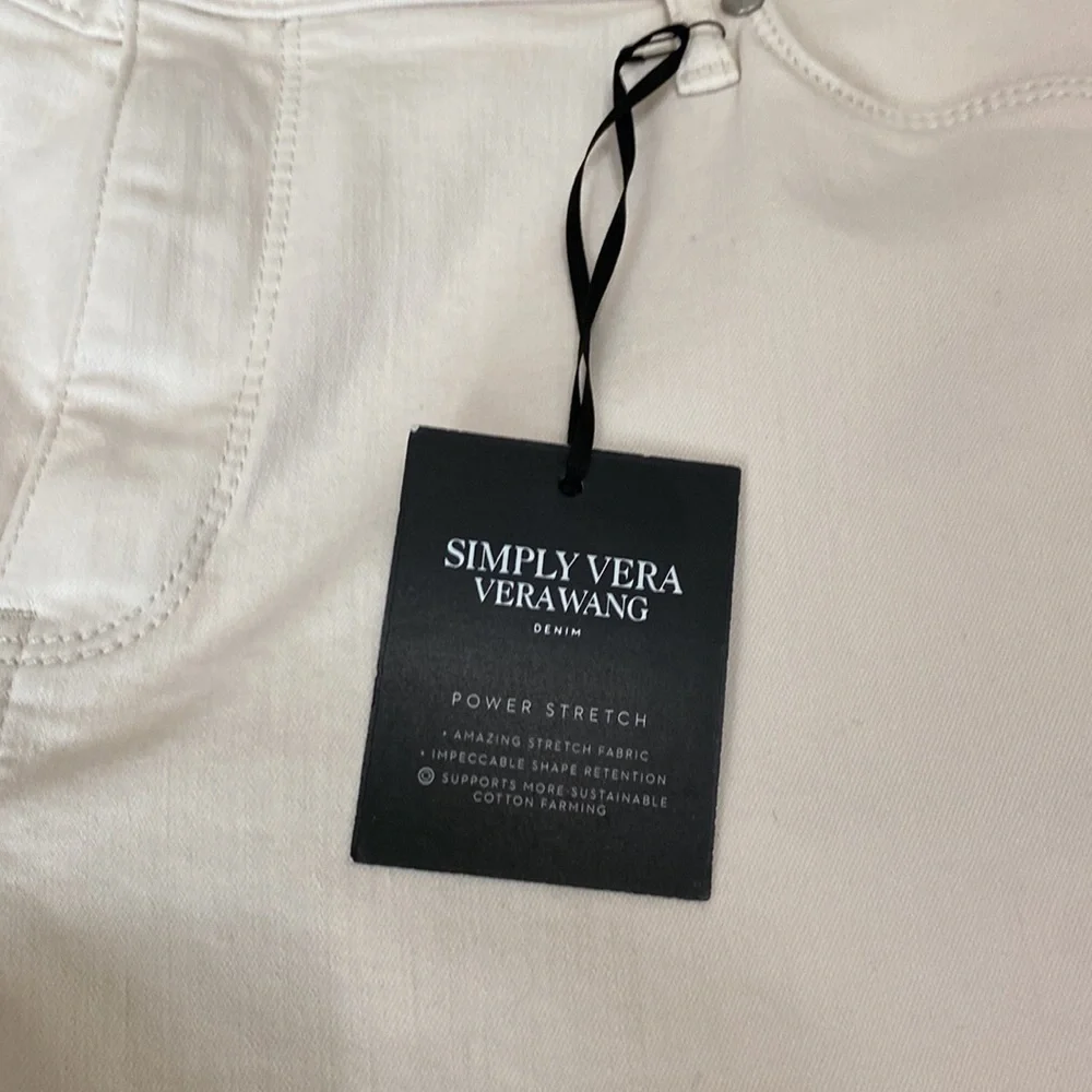 Brand New Simply Vera Wang Power Stretch Denim - Picture 3 of 10
